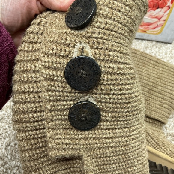 UGG Chestnut Knit Button Boot - Picture 7 of 8